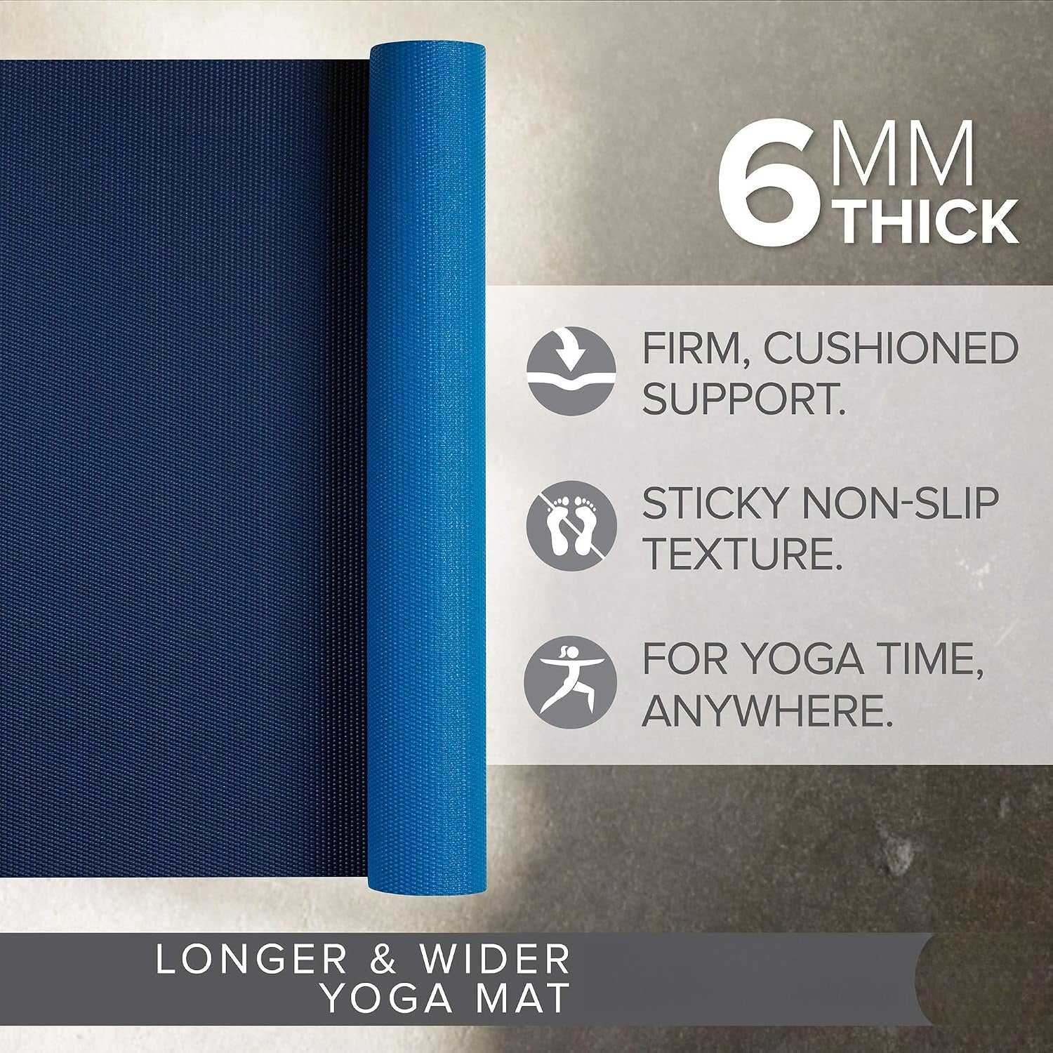 Reversible Non-Slip Yoga Mat