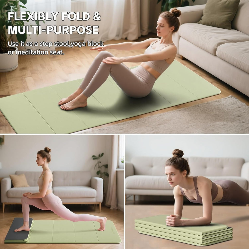 Foldable Portable TPE Yoga Mat
