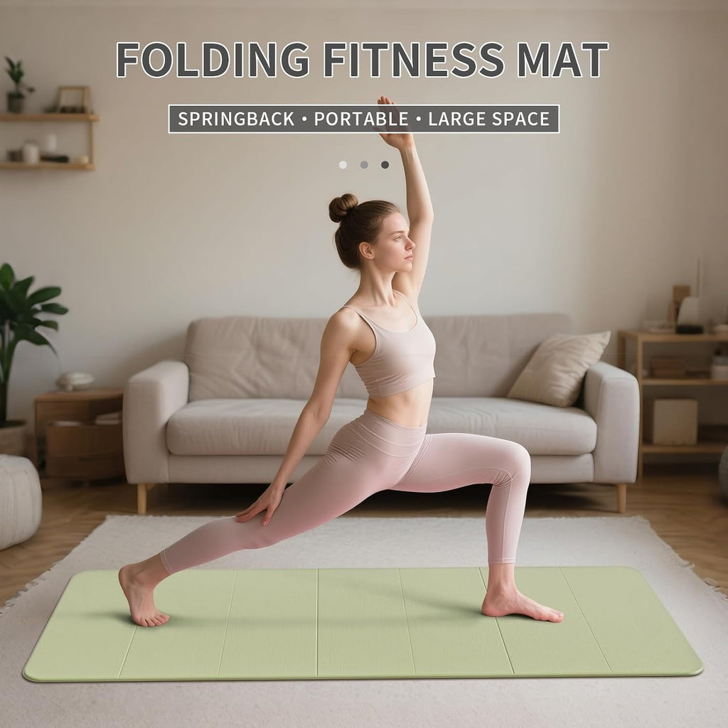 Foldable Portable TPE Yoga Mat