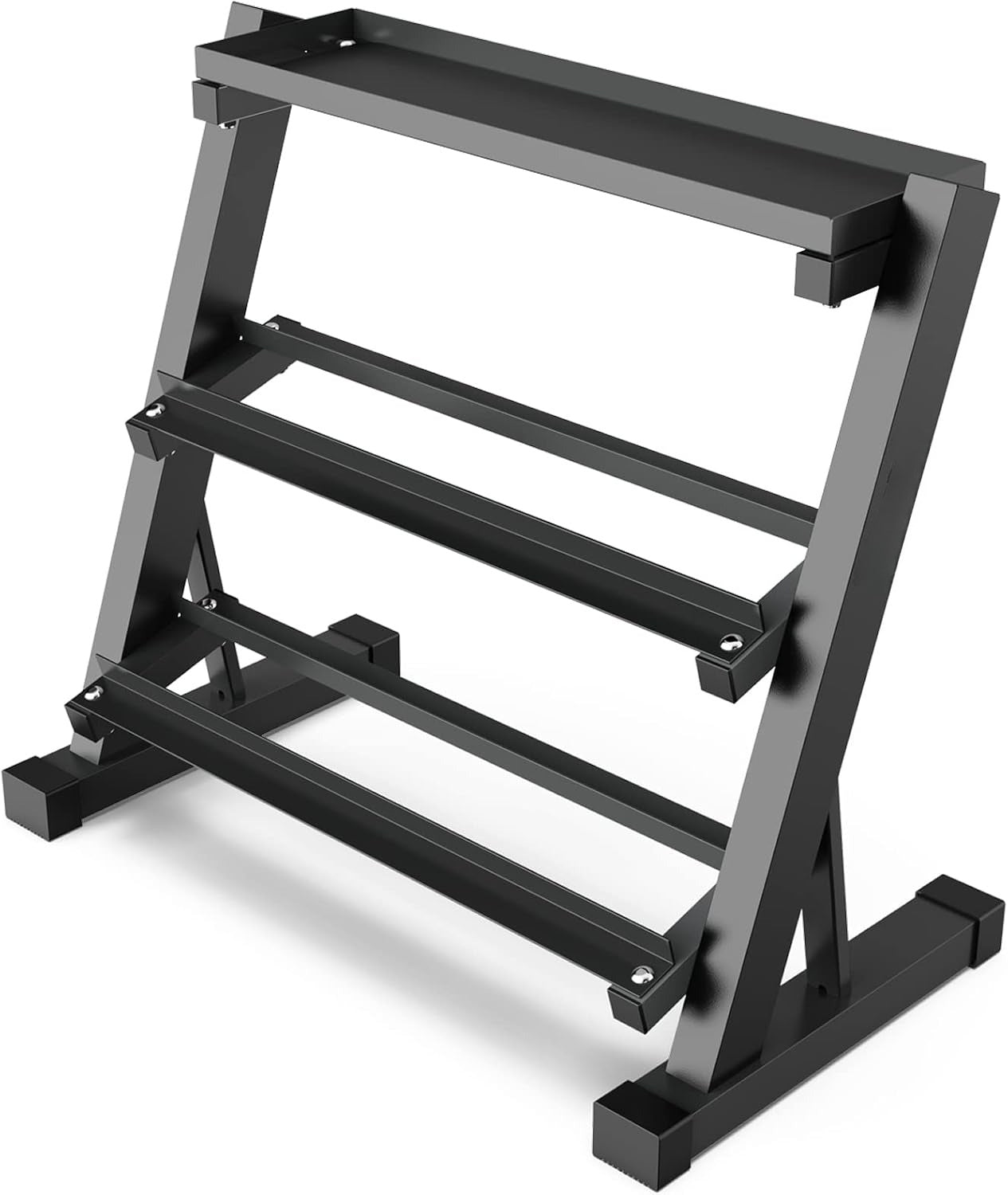 Three Tier Heavy Dumbbell Storage Rack