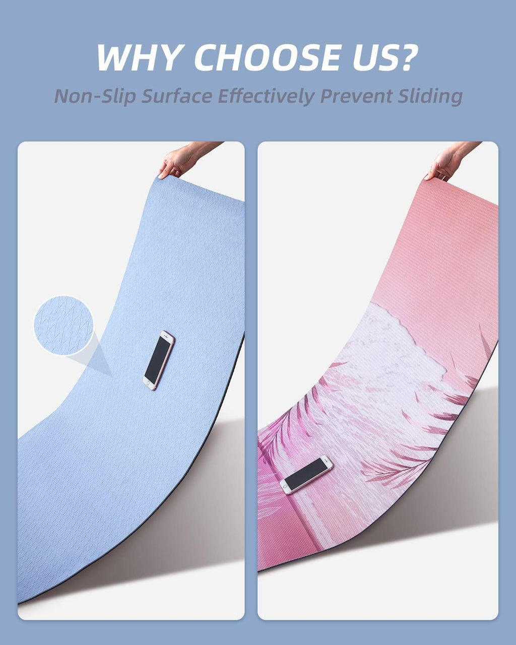 Thick TPE Non-Slip Yoga Mat