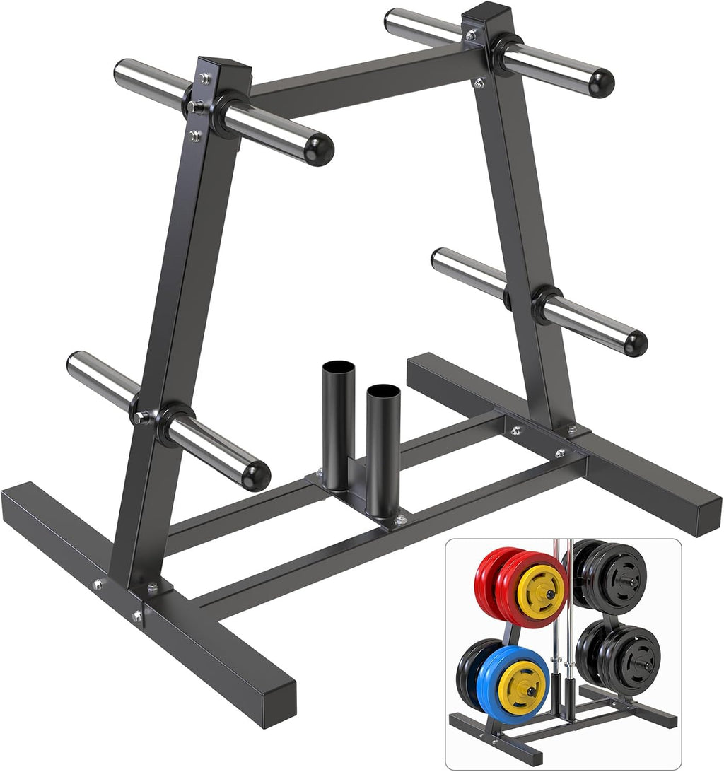 Heavy Olympic Plate Tree Storage Rack