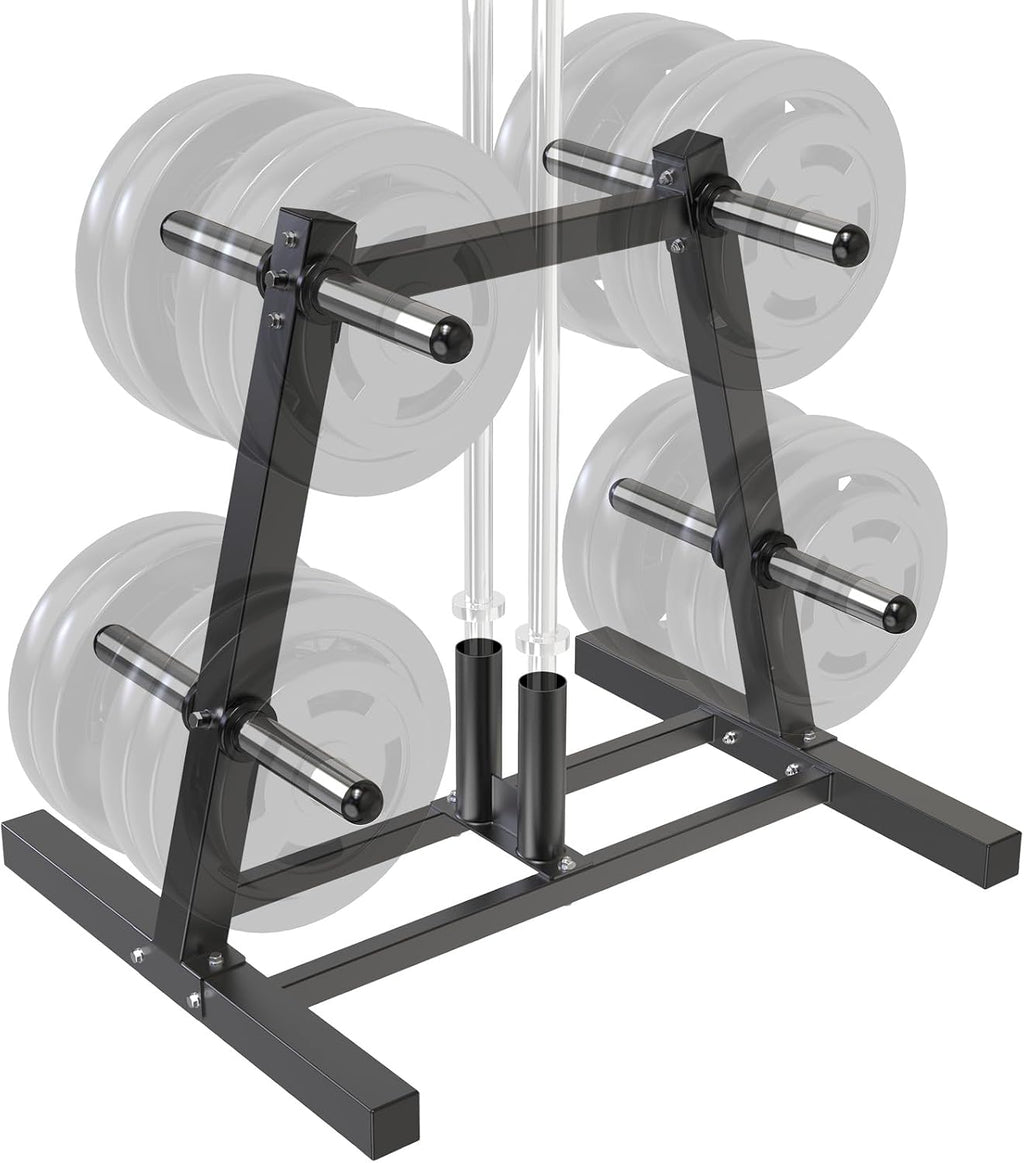 Heavy Olympic Plate Tree Storage Rack