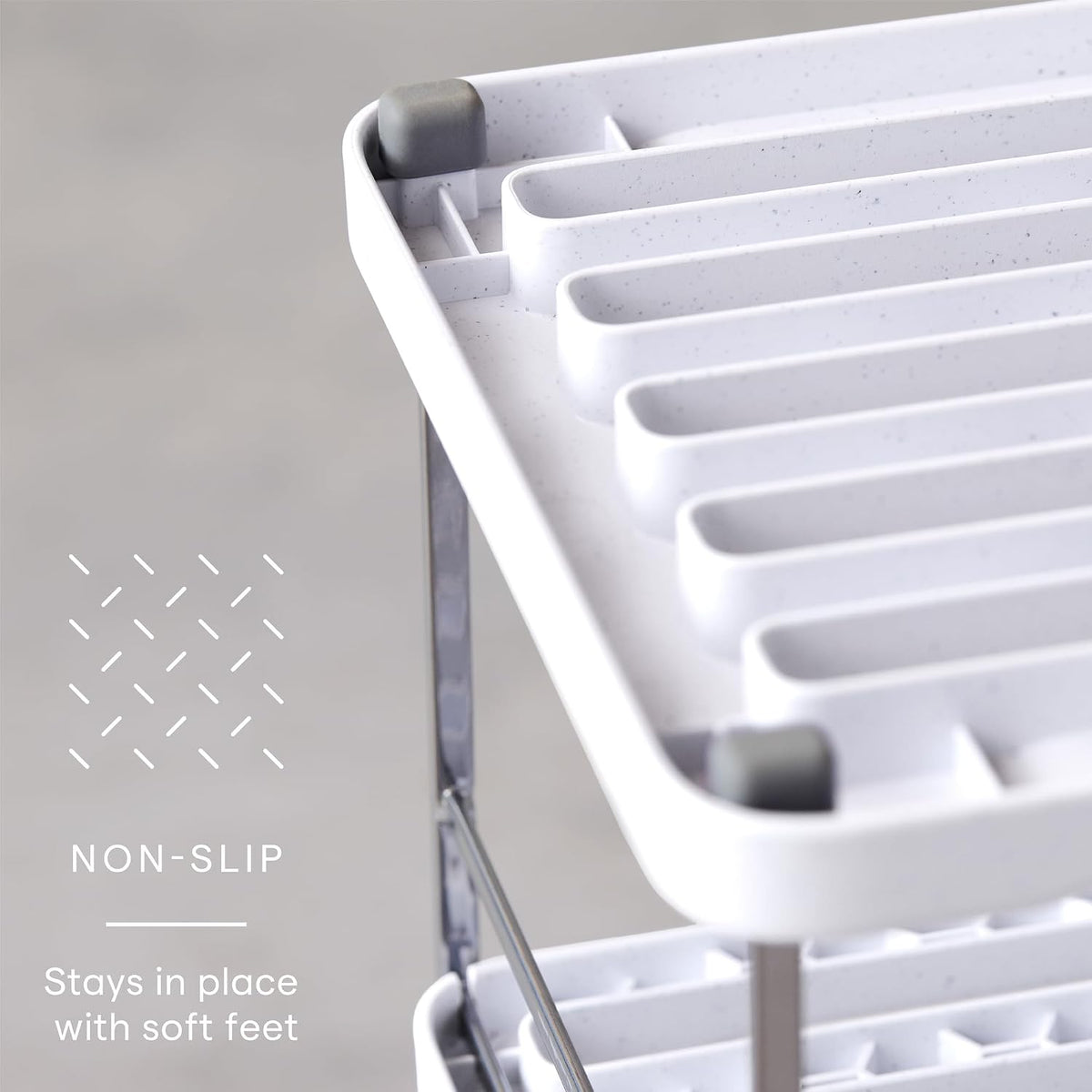Adjustable Water Bottle Storage Rack