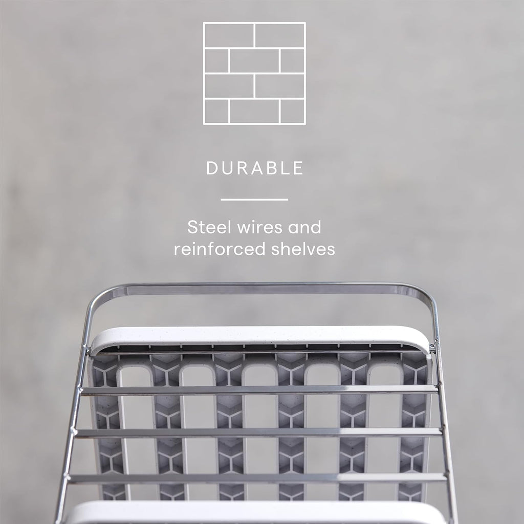Adjustable Water Bottle Storage Rack