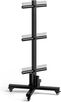 Movable Dual Plate Barbell Storage Rack