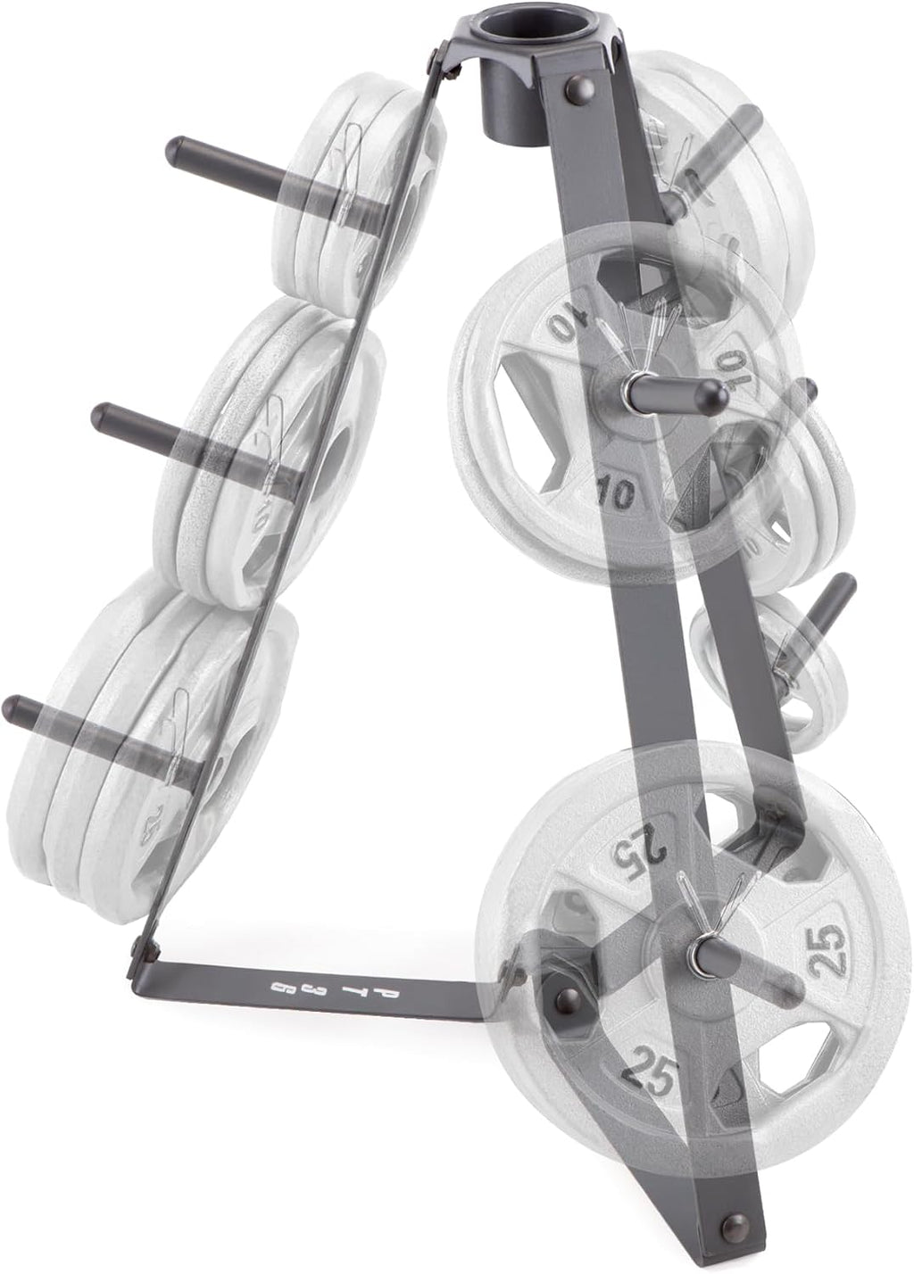 Standard Weight Plate Gym Storage Rack