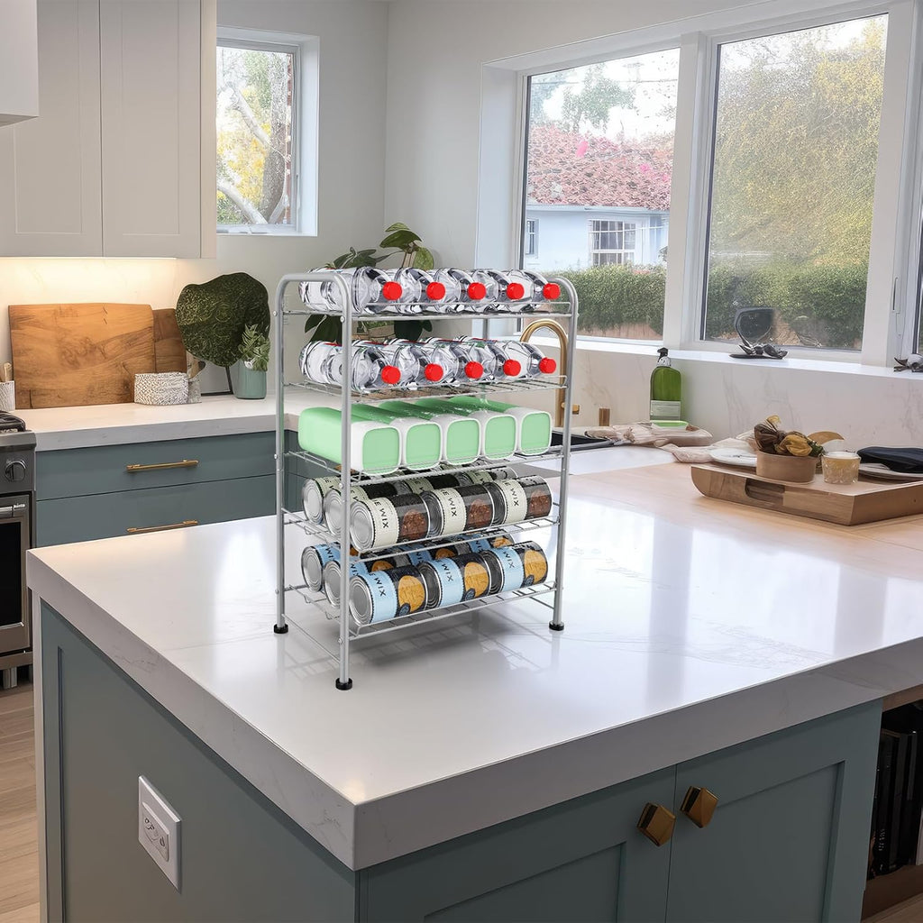5-Tier Freestanding Bottle Rack