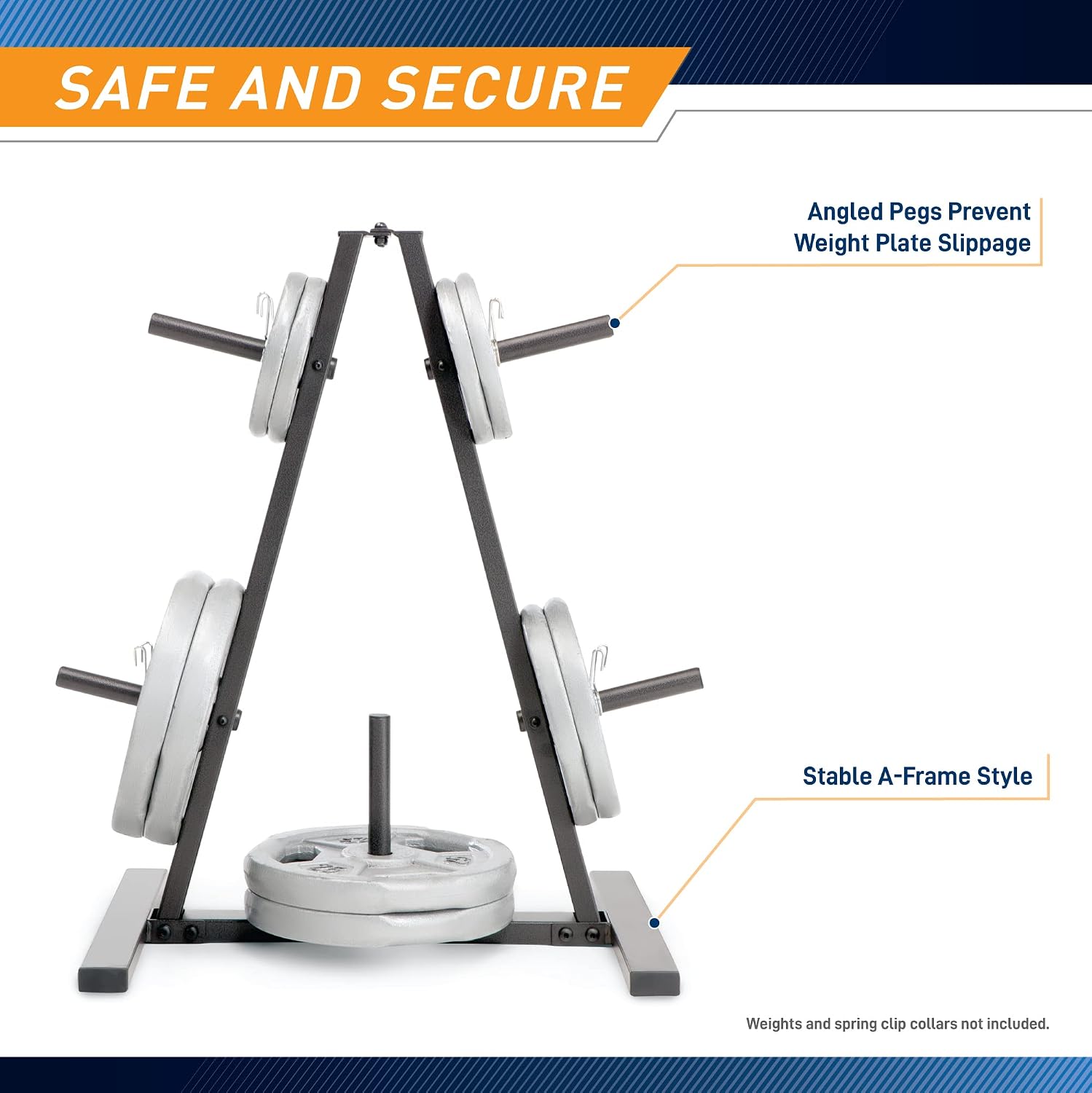 Standard 1-Inch Plate Storage Tree Rack