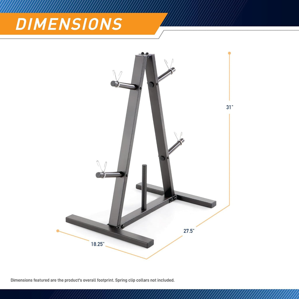 Standard 1-Inch Plate Storage Tree Rack