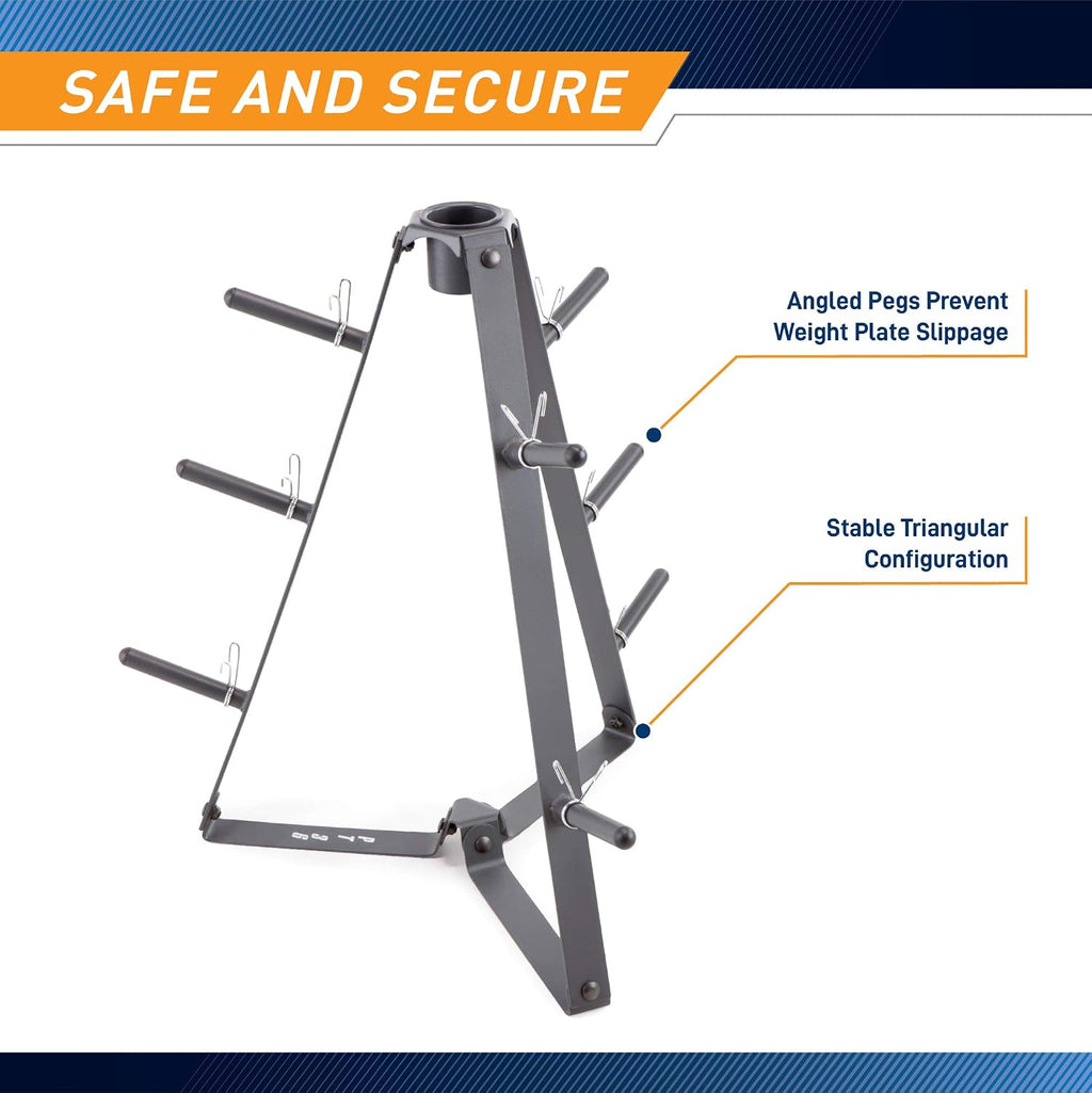 Standard Weight Plate Gym Storage Rack