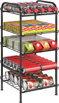 5-Tier Metal Bottle Storage Stand