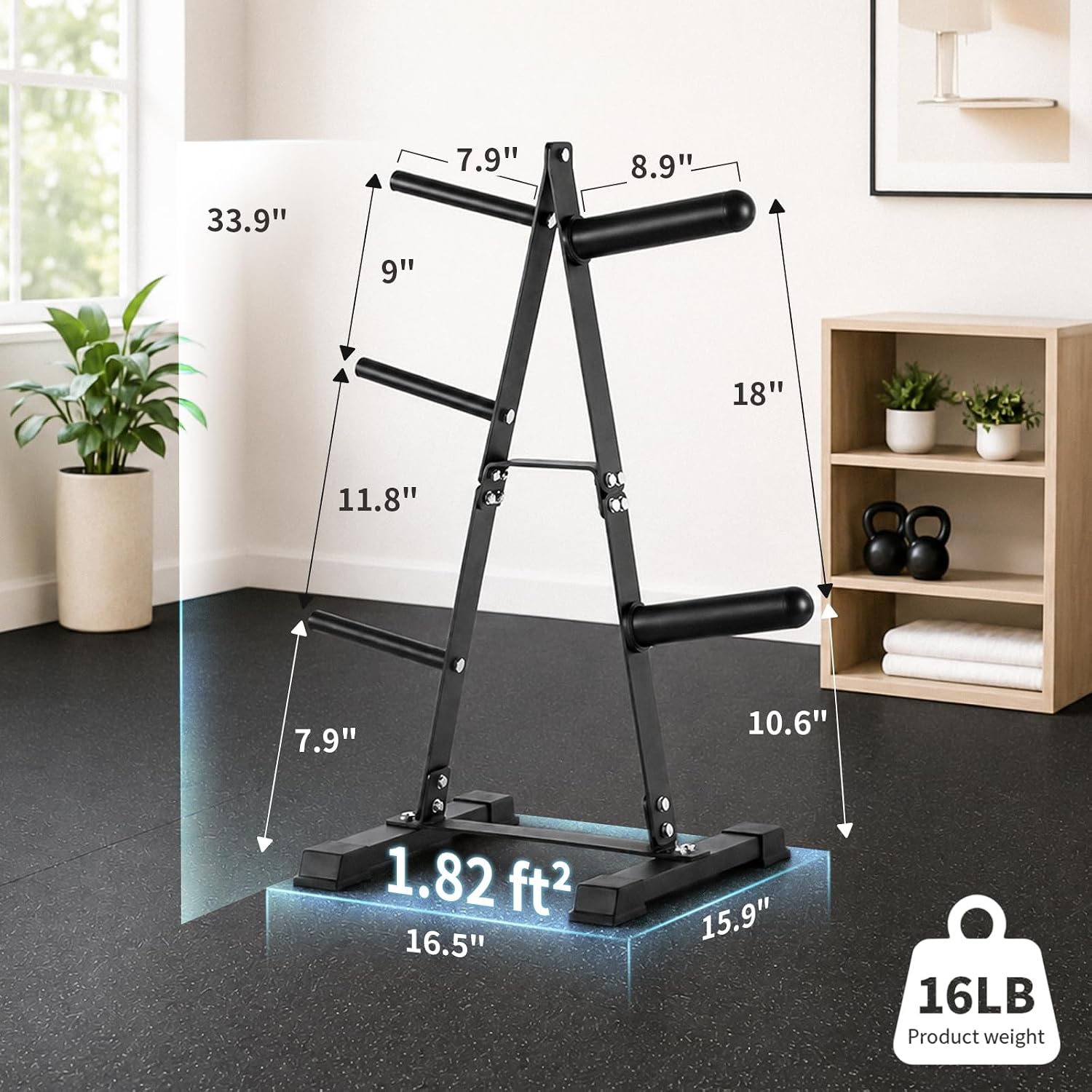 Heavy Dual Size Vertical Plate Storage Rack