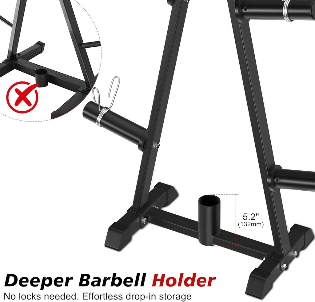 Steel Vertical Dual Size Plate Storage Rack