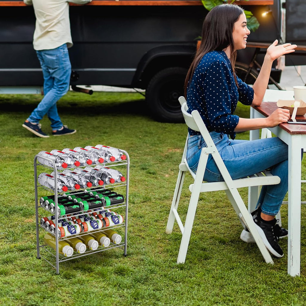 5-Tier Freestanding Bottle Rack