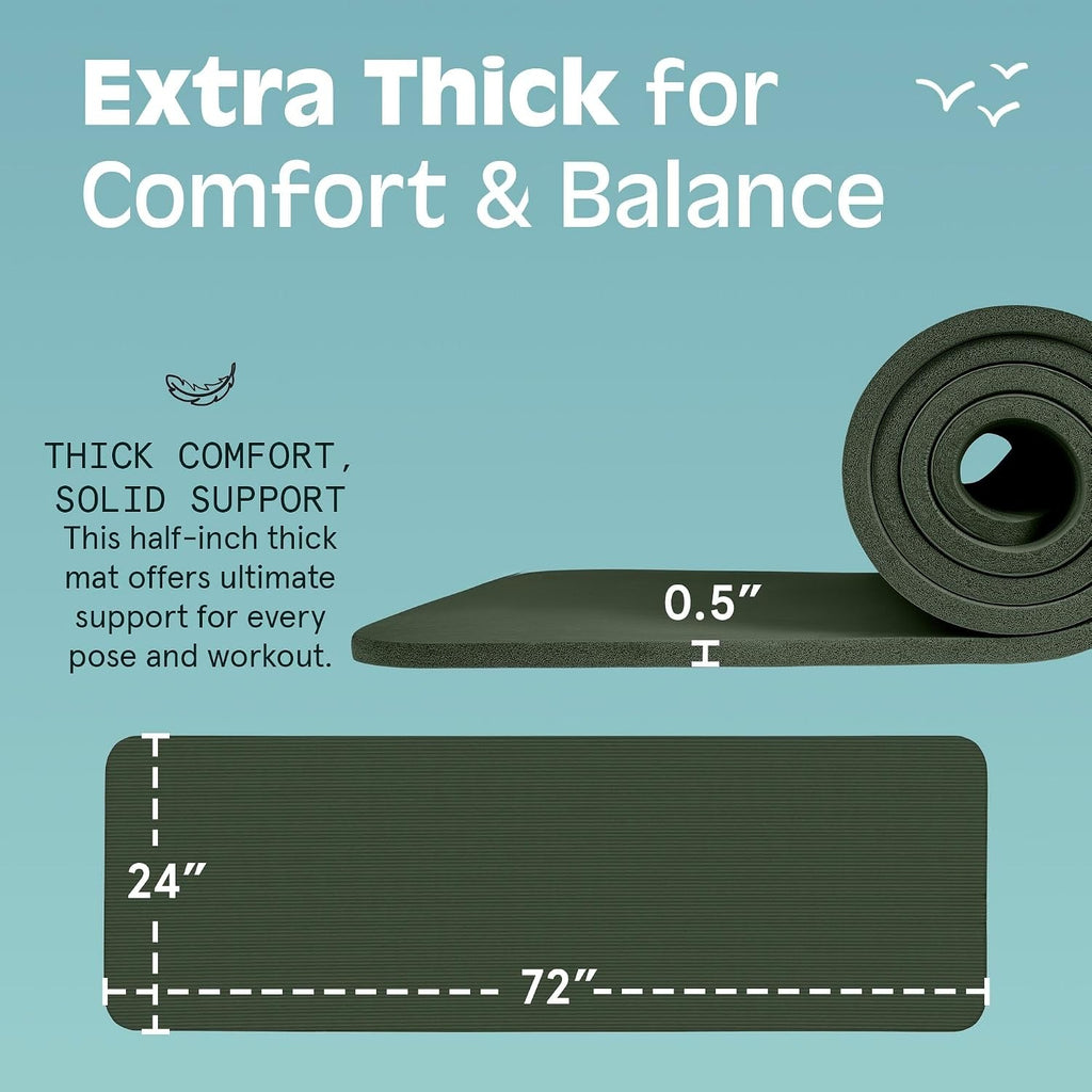 Thick Non-Slip TPE Workout Mat