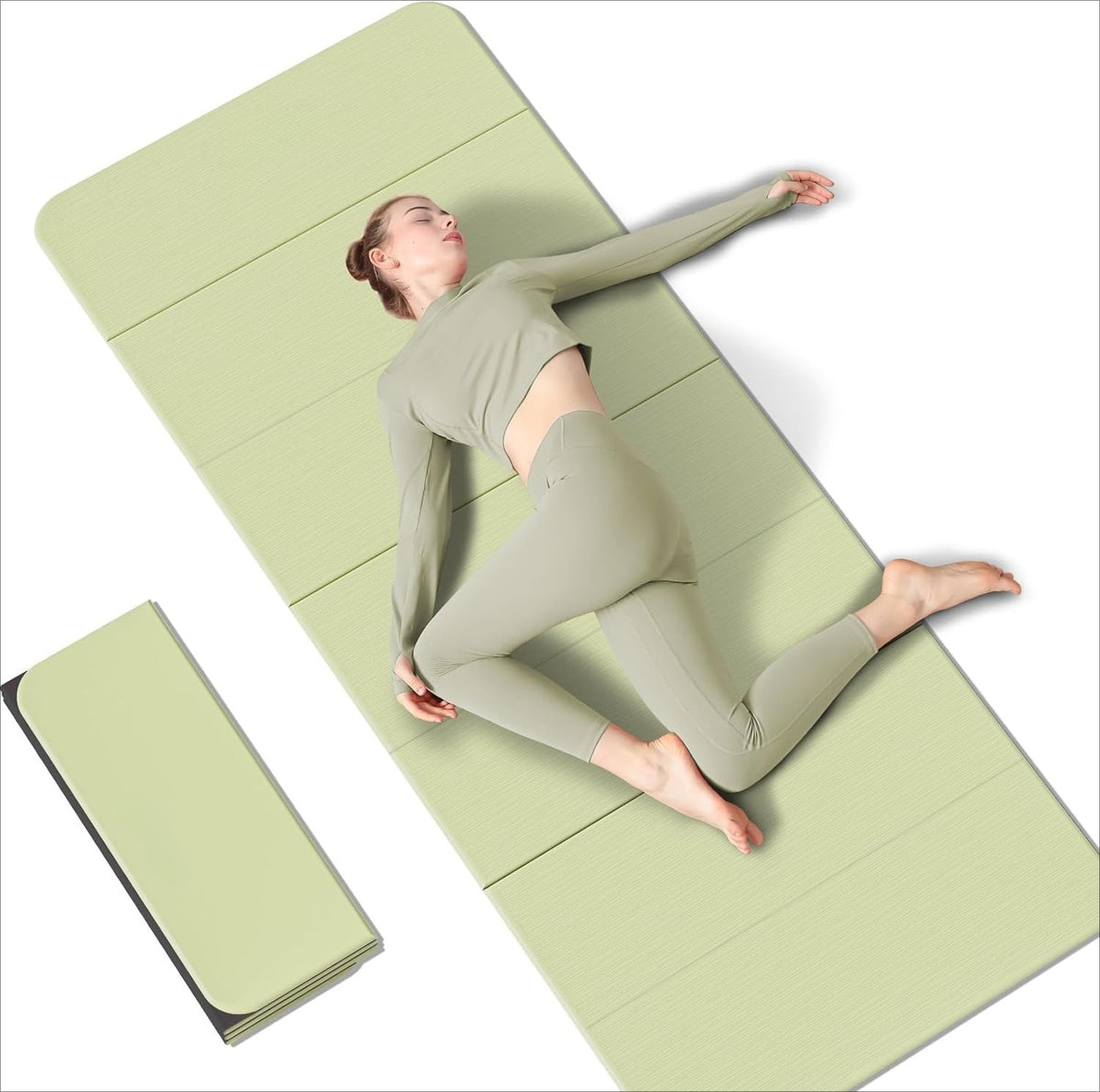 Foldable Portable TPE Yoga Mat