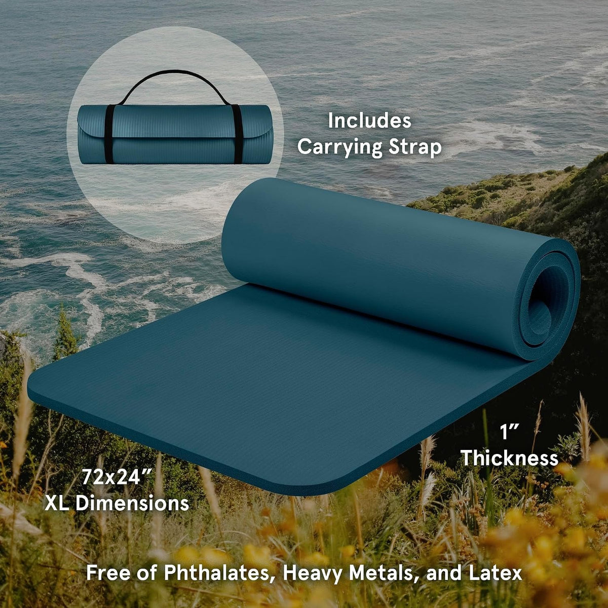 Thick Non-Slip Fitness Yoga Mat