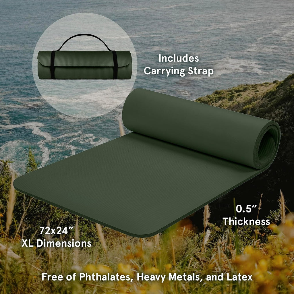 Thick Non-Slip TPE Workout Mat